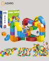 Train Track Fusion Set, Race Track with Cars, Flexible 3D Tracks Car Toys Loop 360°